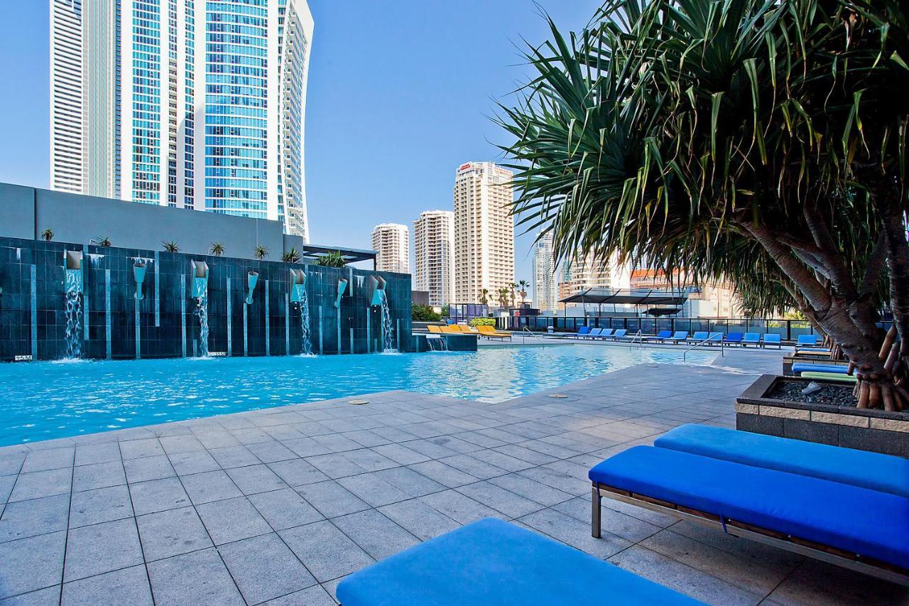Kids Stay Free In Hinterland View 1 Bedroom Spa Apartment At Circle On Cavill - Q Stay Guldkusten Exteriör bild