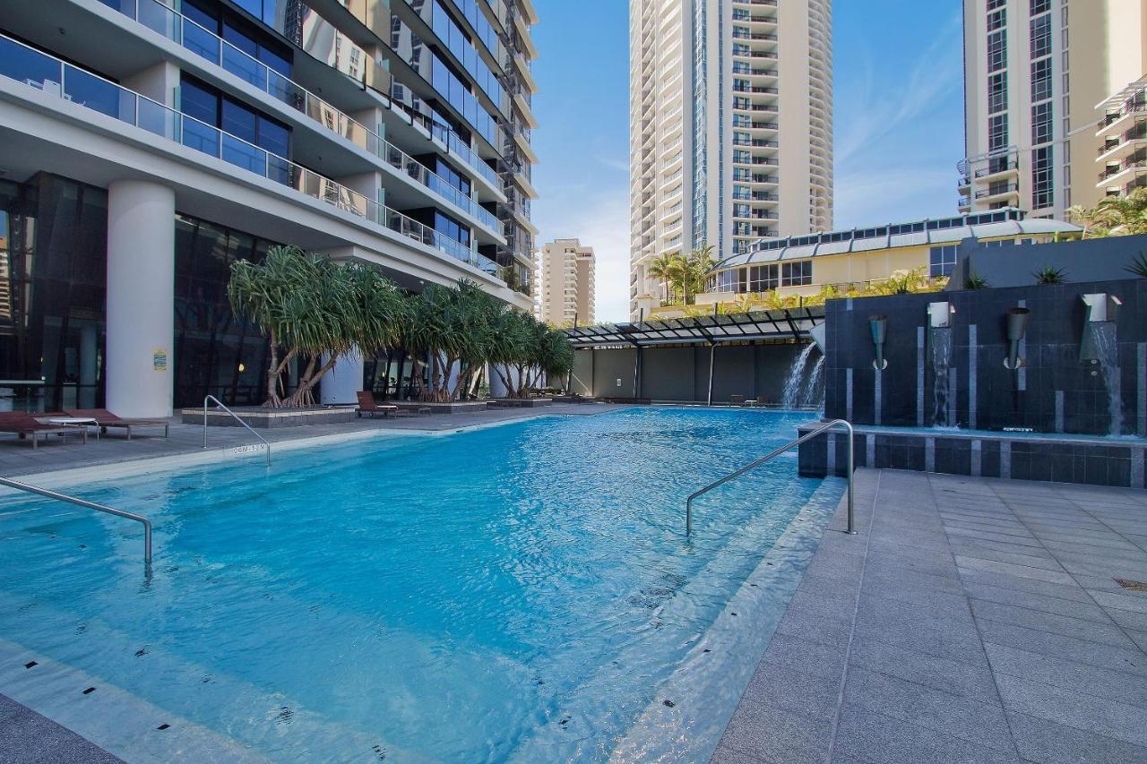 Kids Stay Free In Hinterland View 1 Bedroom Spa Apartment At Circle On Cavill - Q Stay Guldkusten Exteriör bild